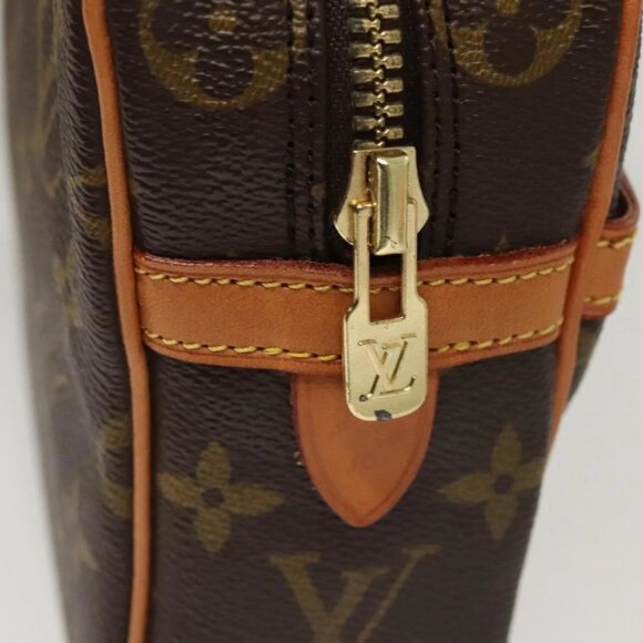 LOUIS VUITTON Monogram Compiegne 23 Clutch Bag M51847 LV Auth 119710 - Picture 9 of 16